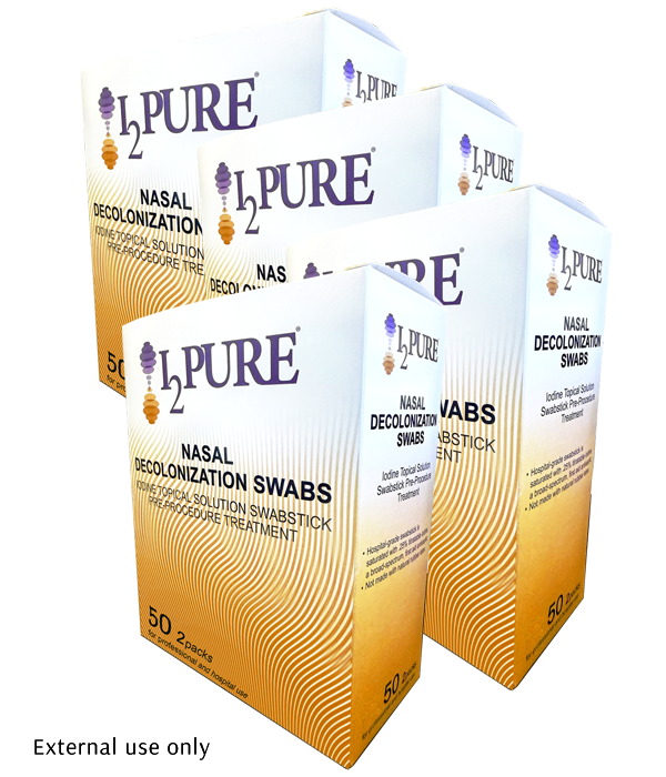 I2Pure Nasal Decolonization Swabs