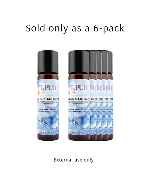 I2Pure Hand Sanitizer 6-pack