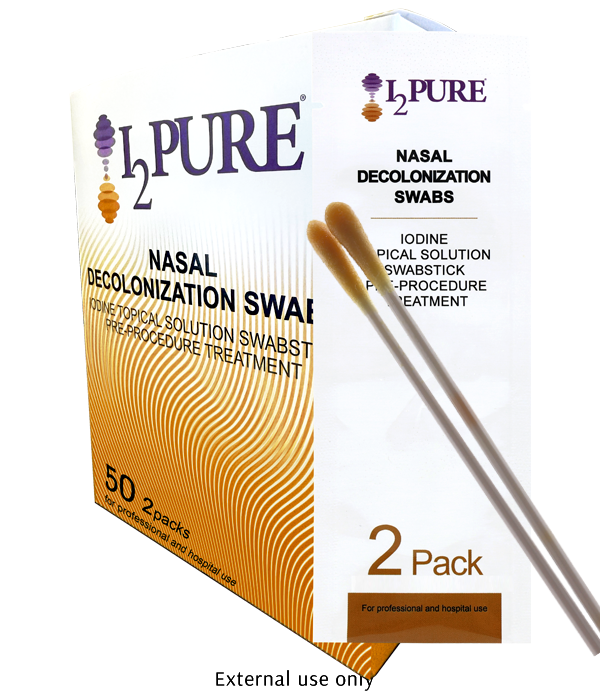 I2Pure Nasal Decolonization Swabs